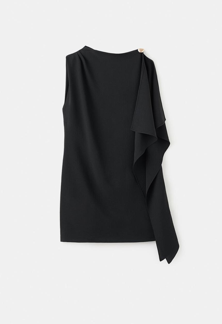 MANGO - Dress moon - black