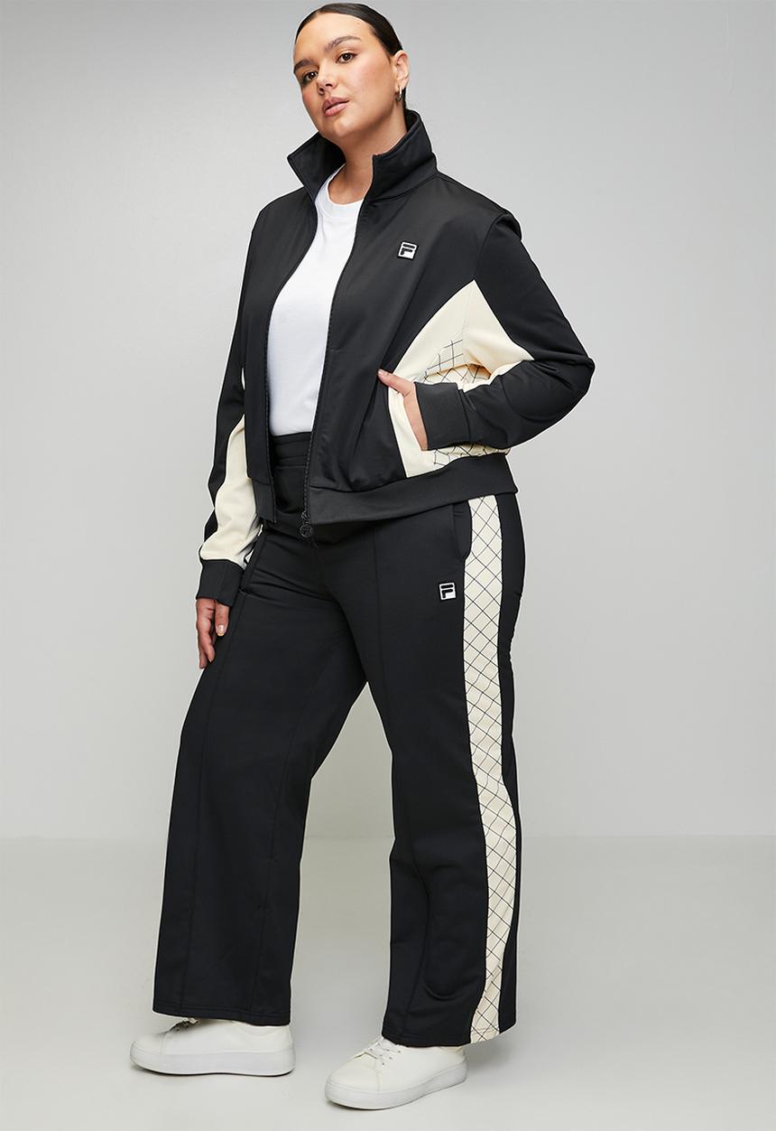 FILA - Plus Keshia Jacket - Black & Antique White