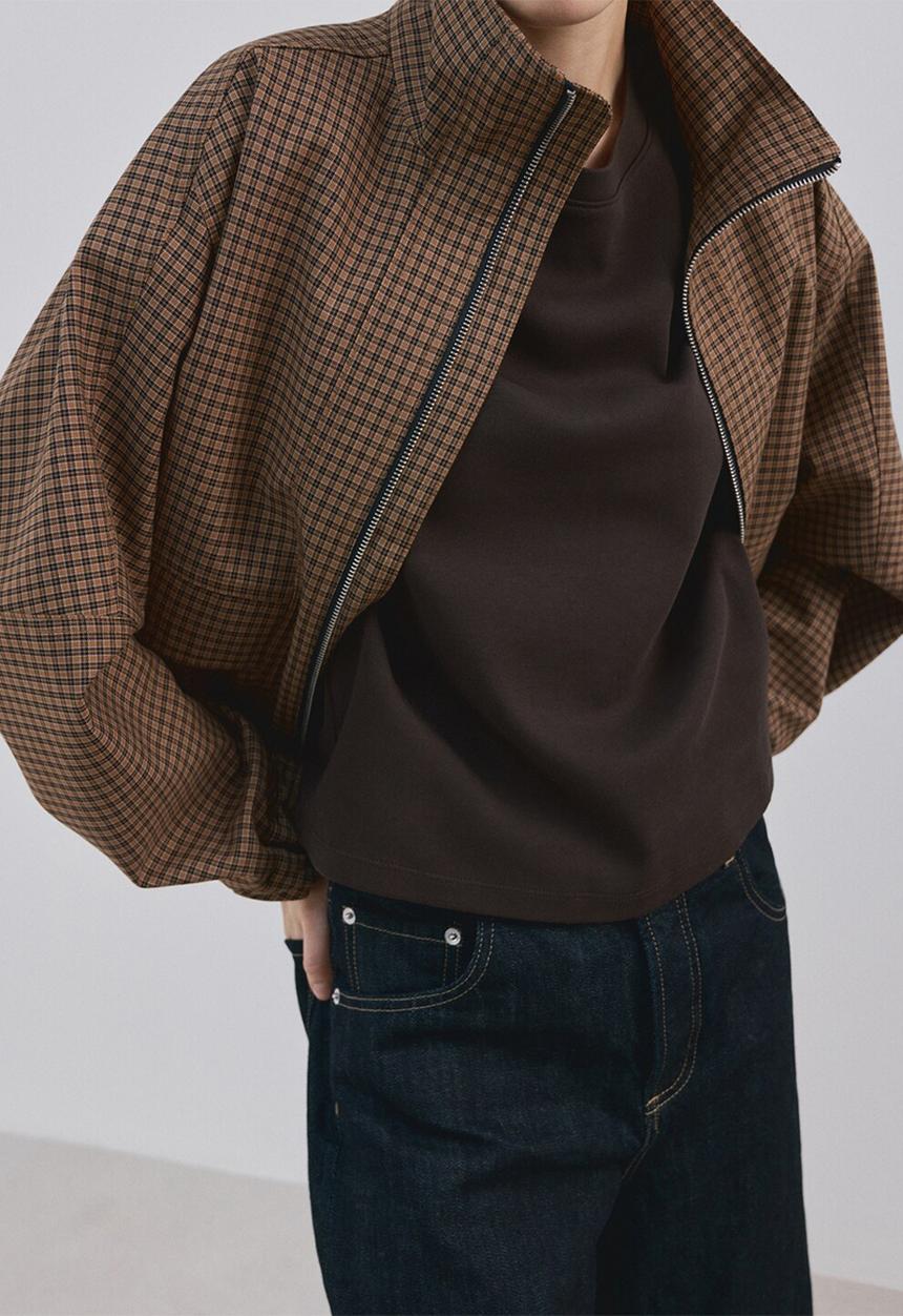 MANGO - T-shirtjesi - dark brown