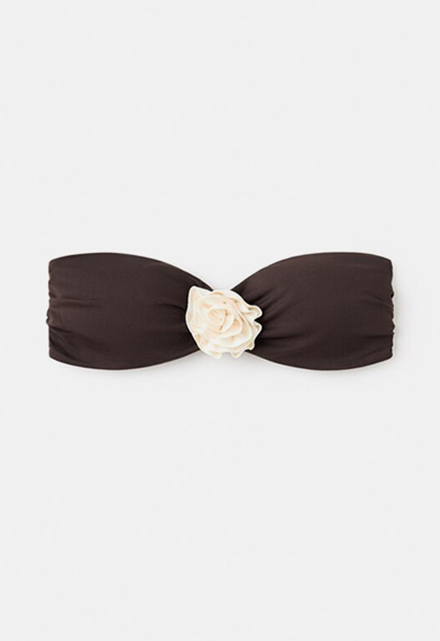 MANGO - Bikini top fiji - brown