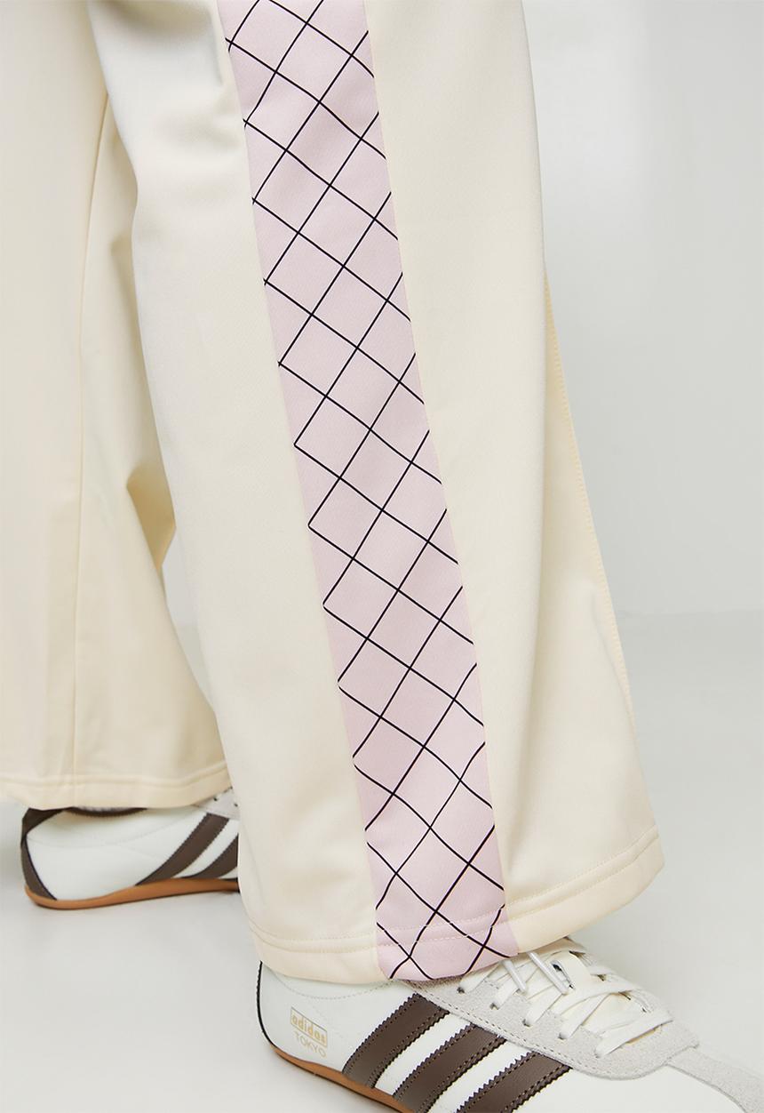 FILA - Plus Keshia Pants - Antique White & Pale Lilac