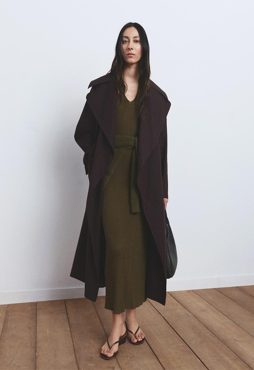 MANGO - Dress casandra - beige/khaki