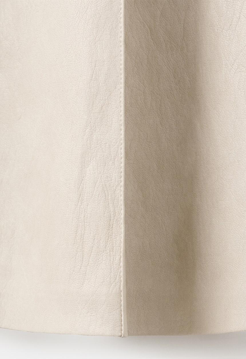 MANGO - Skirt sia - light beige
