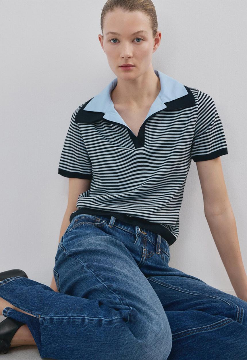 MANGO - Sweater cesar- navy