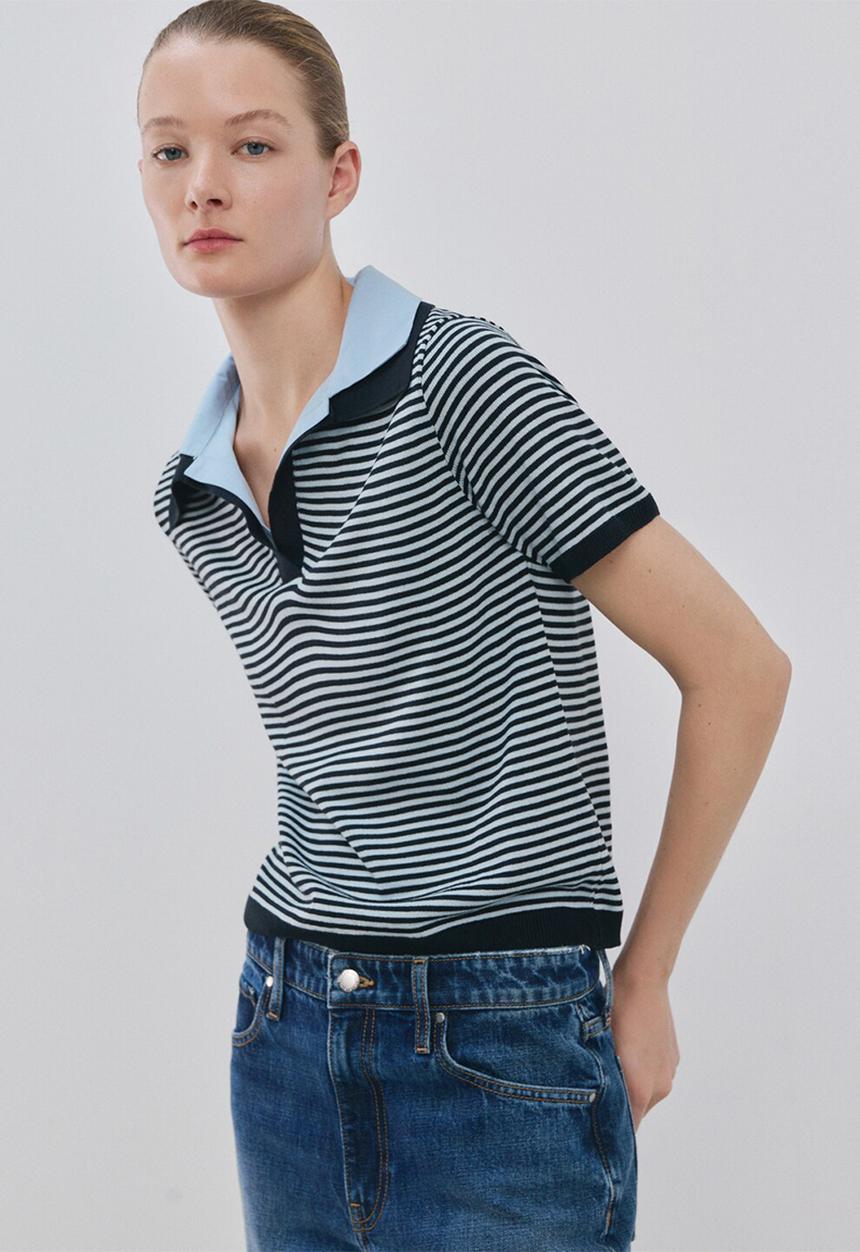 MANGO - Sweater cesar- navy