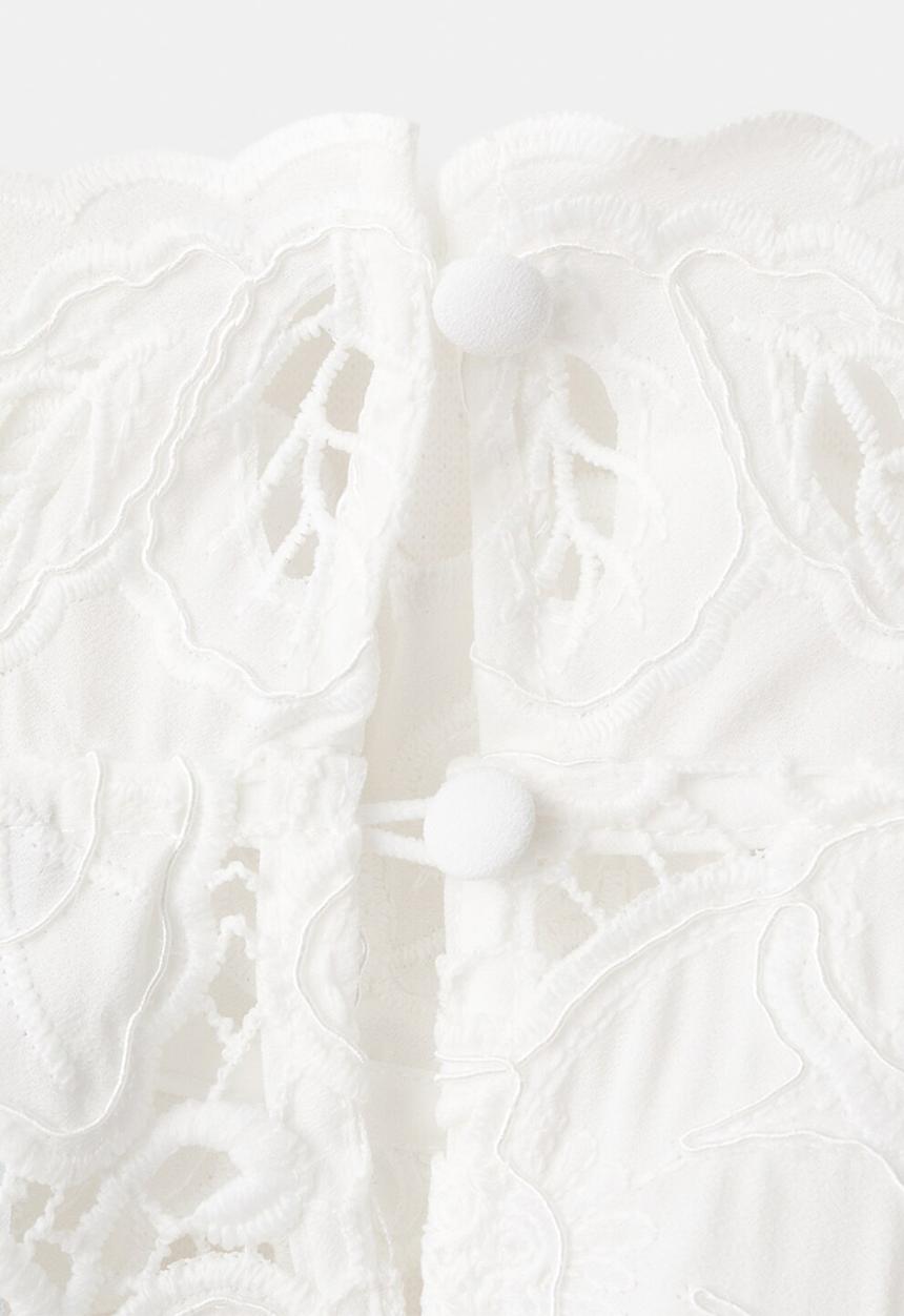 MANGO - Blouse coco - white