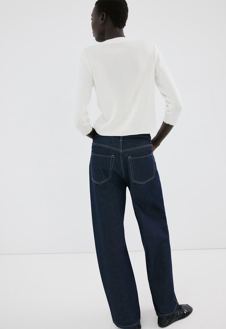 MANGO - Cardigan goldbota- light beige