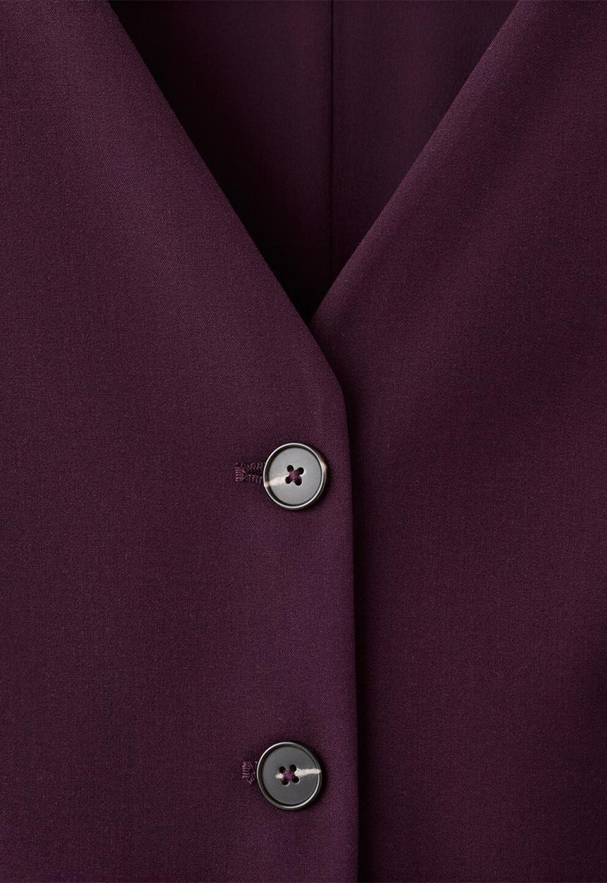MANGO - Jumpsuit erin - dark purple