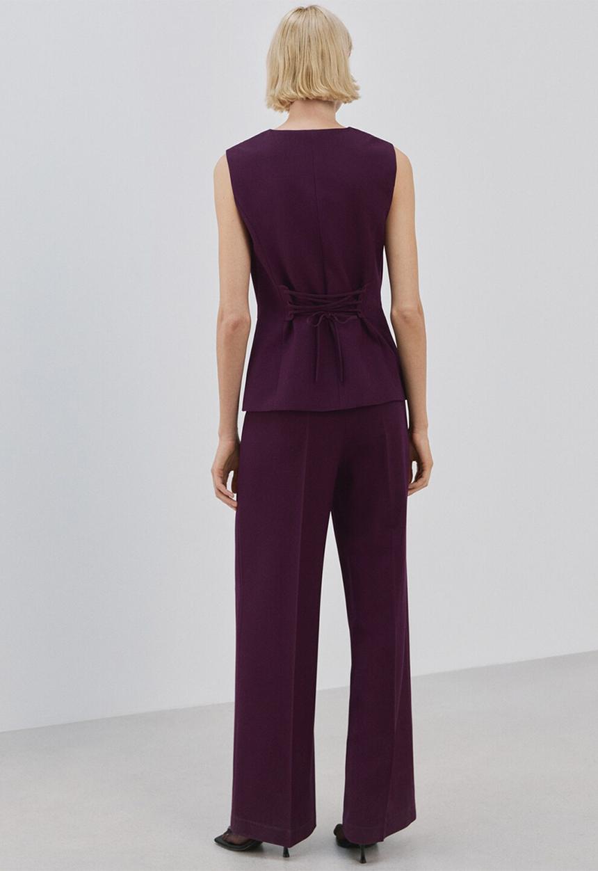 MANGO - Jumpsuit erin - dark purple