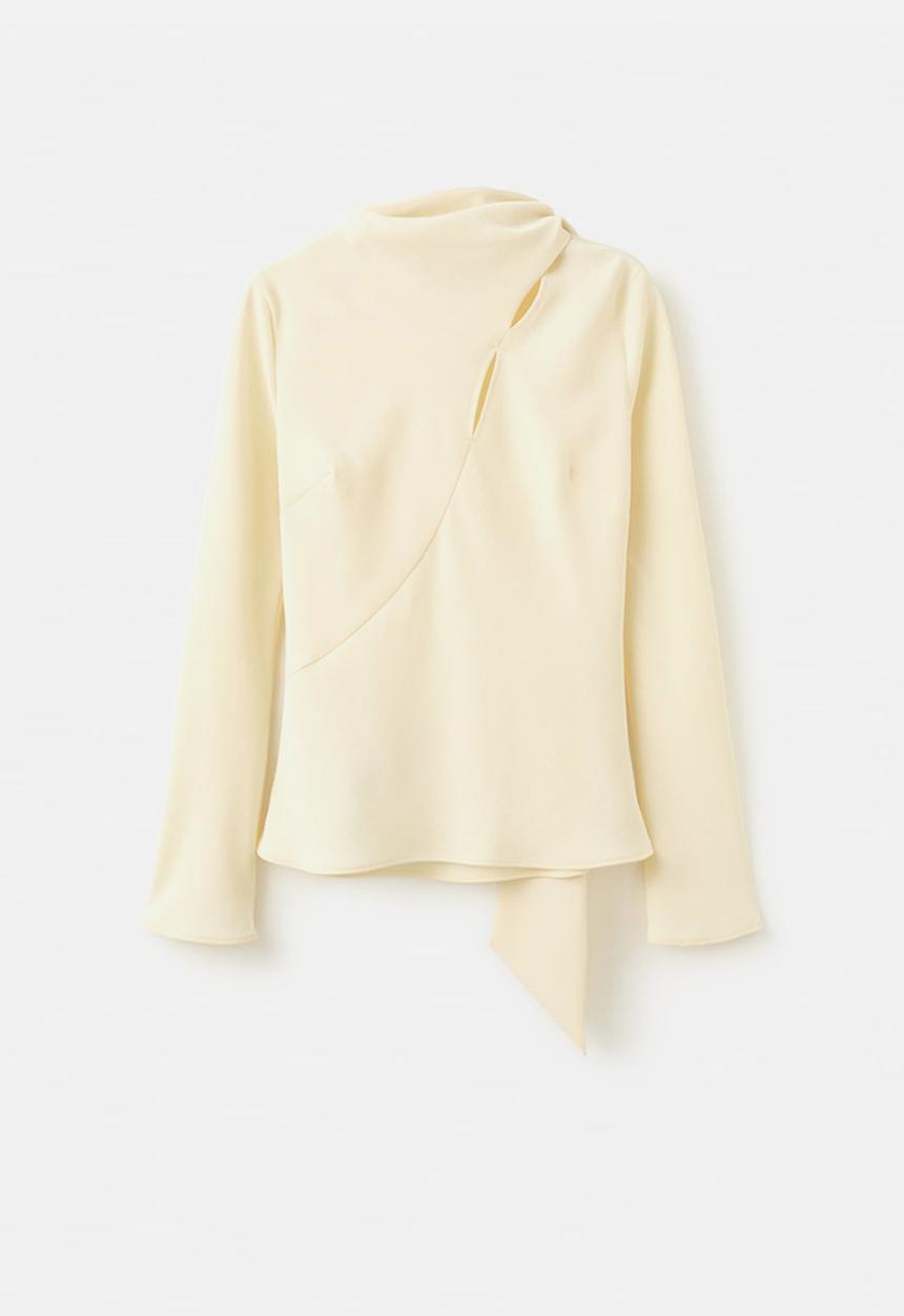 MANGO - Blouse neni - light beige