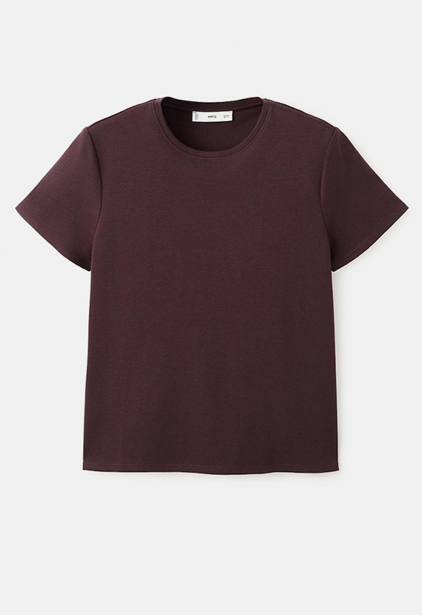 MANGO - Plus t-shirt riti  -  dark red