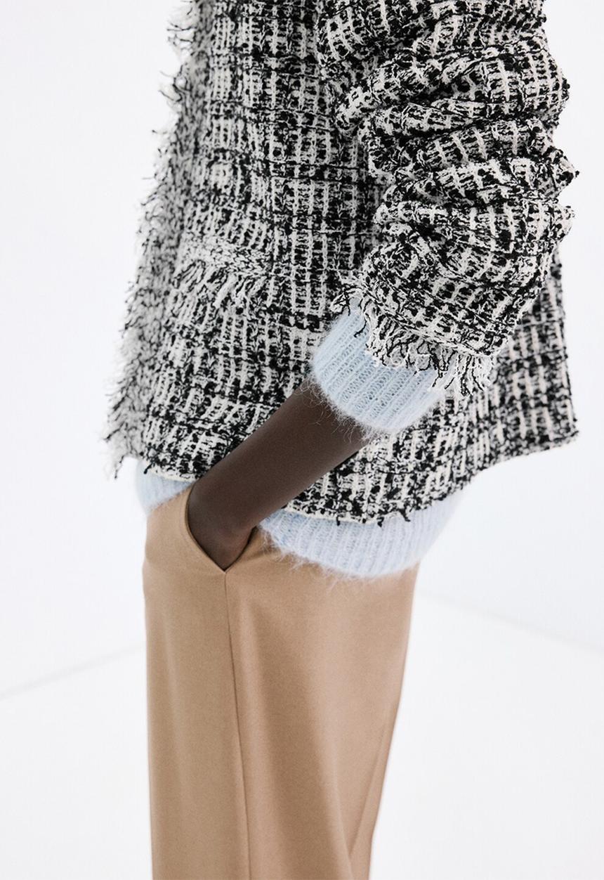 MANGO - Jacket dafne - black