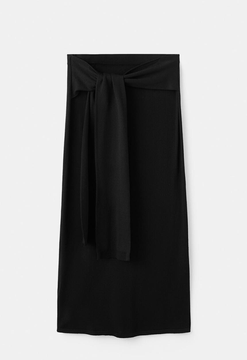MANGO - Skirt sza - black