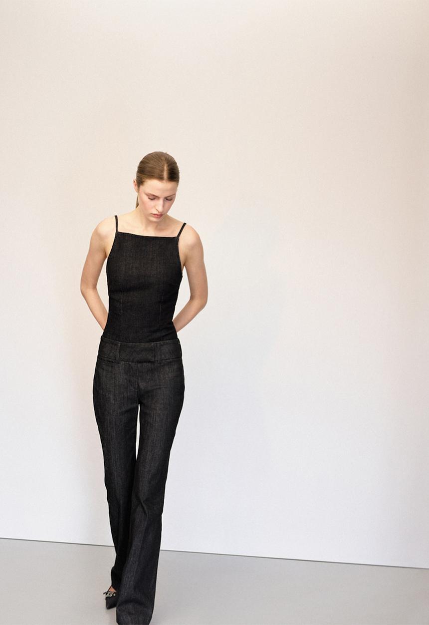 MANGO - Jeans june - black