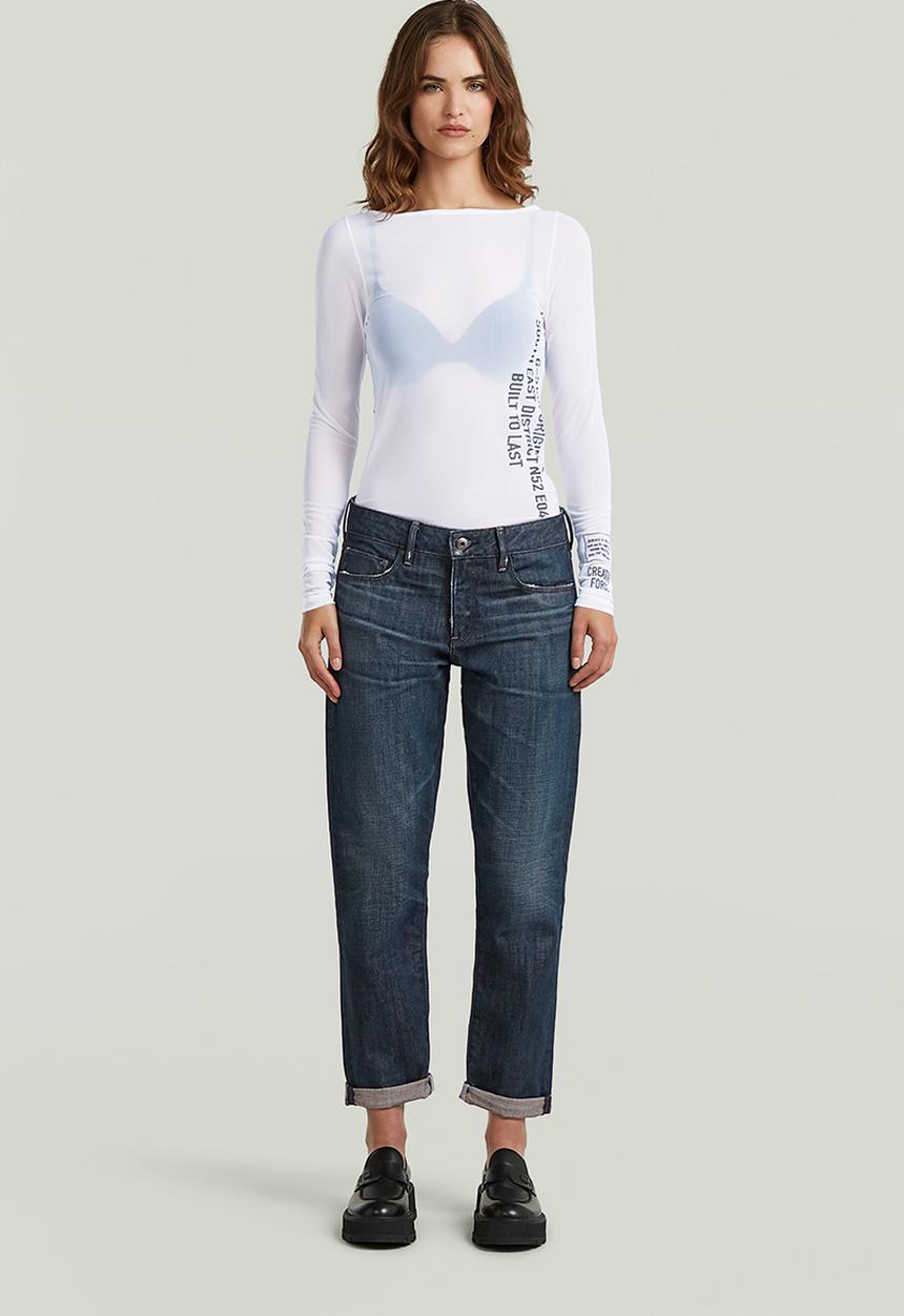 G-STAR - Stencil gr boat slim t wmn - White