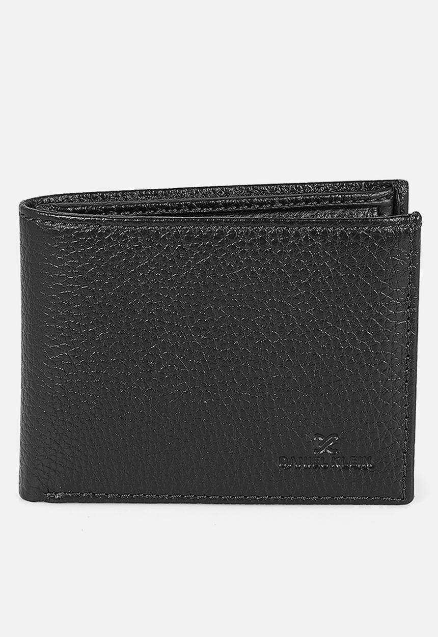Daniel Klein - Genuine Leather Wallet Dkl0789-1 - Black
