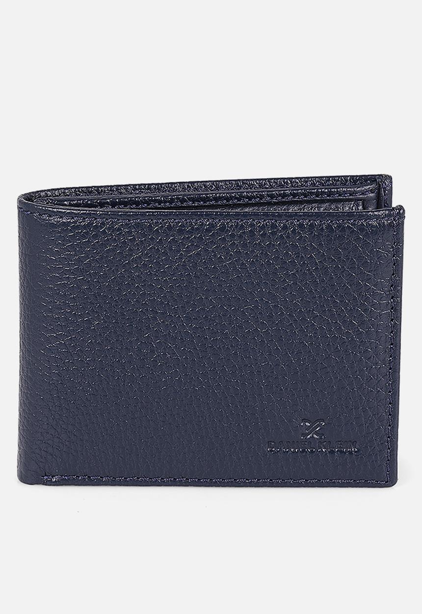 Daniel Klein - Genuine Leather Wallet Dkl0789-2 - Navy