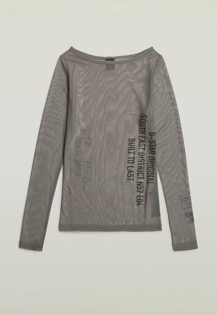 G-STAR - Stencil gr boat slim t wmn - Turf