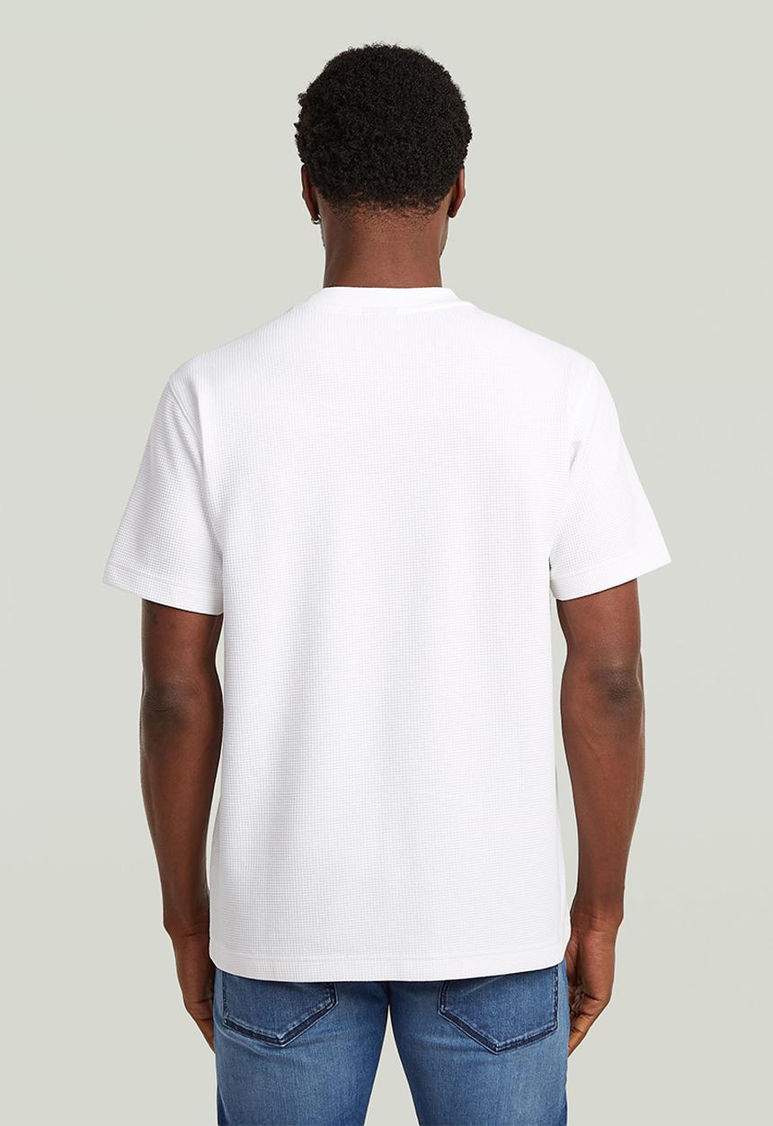 G-STAR - True Regular Structured R T - White