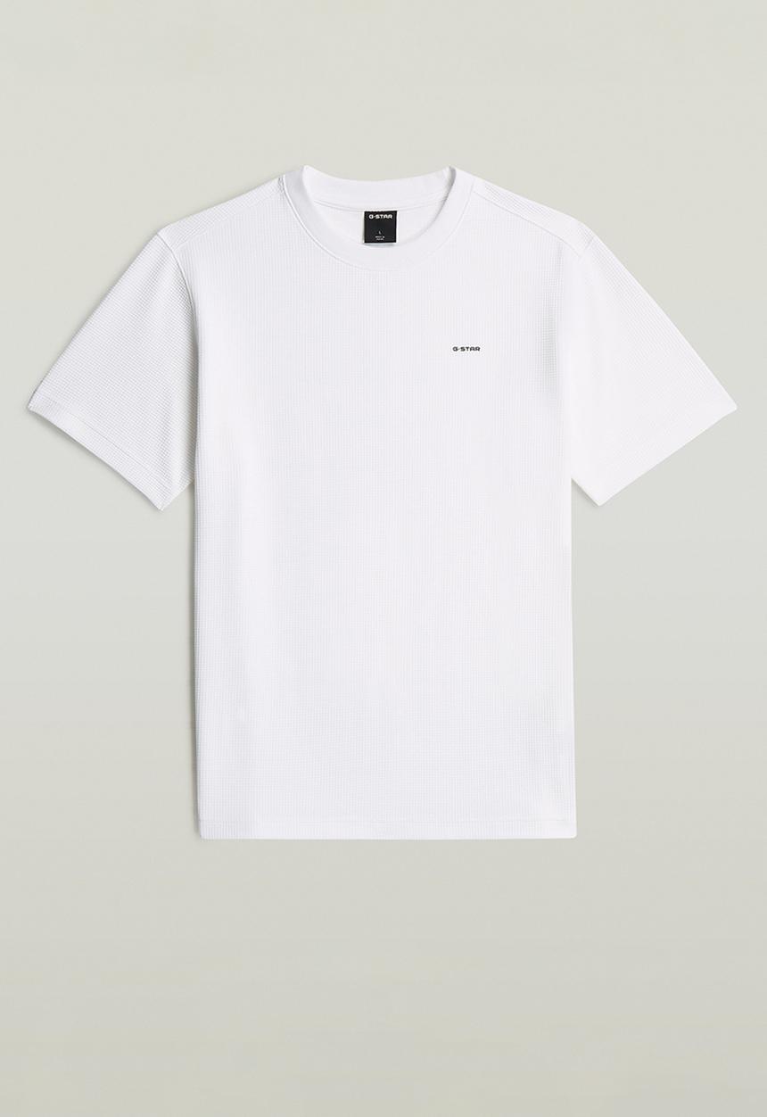 G-STAR - True Regular Structured R T - White