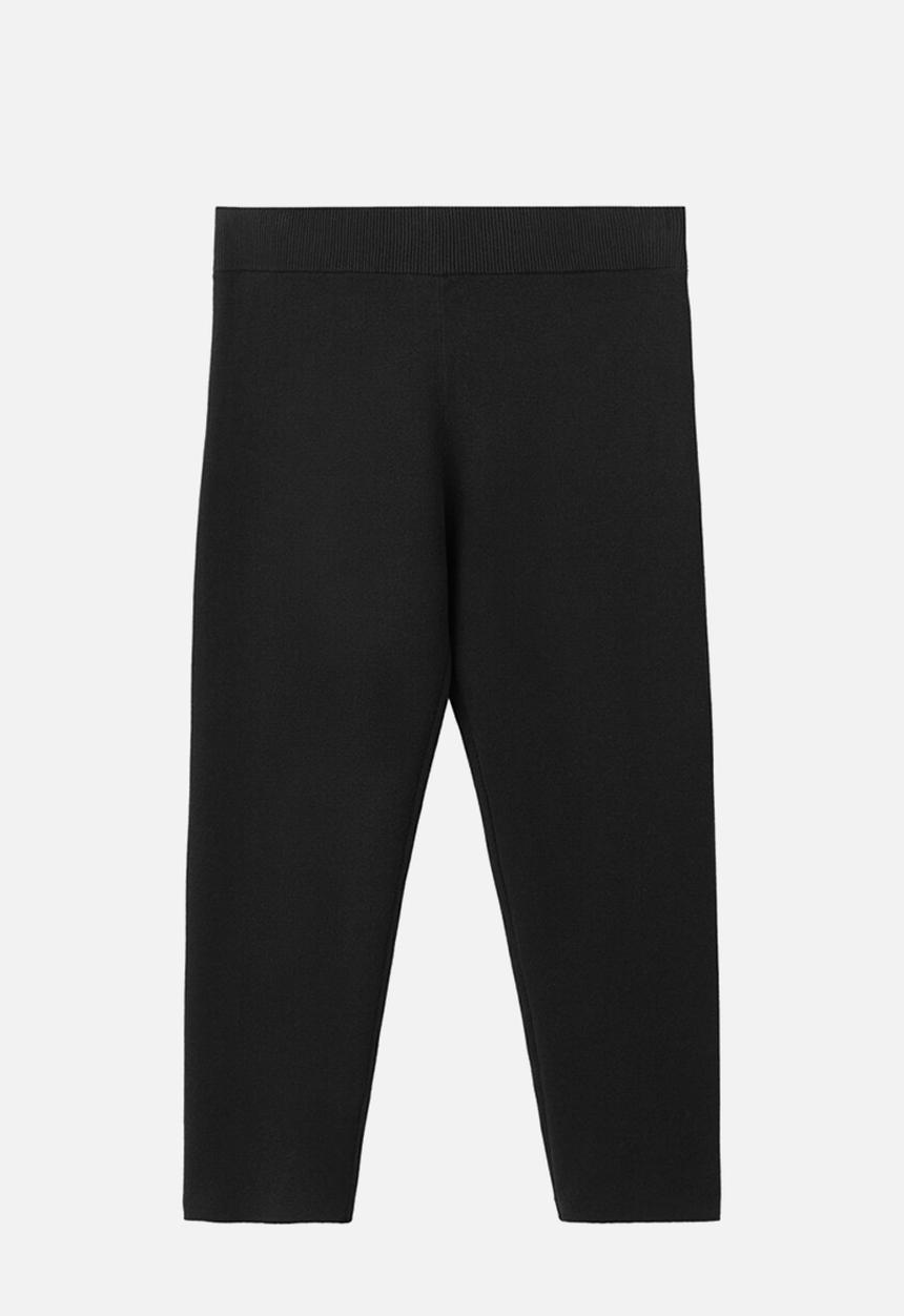 MANGO - Trousers reliquia- black