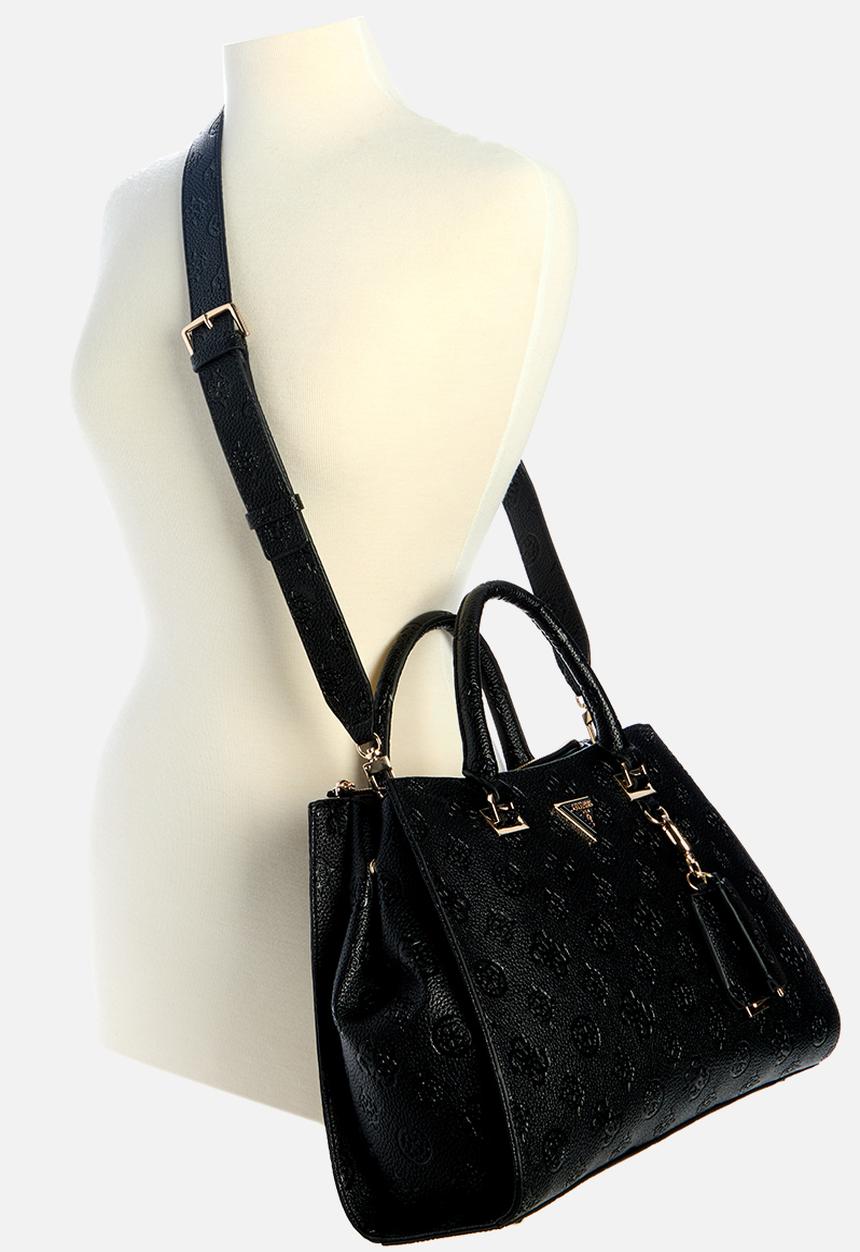 GUESS - Cresidia Ii Society Satchel - Black
