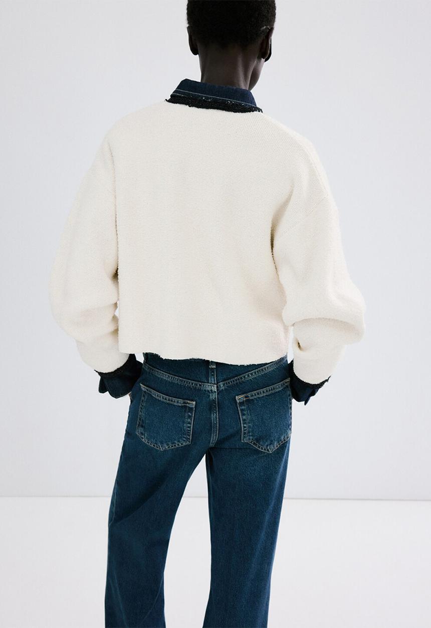 MANGO - Jacket petunia- light beige