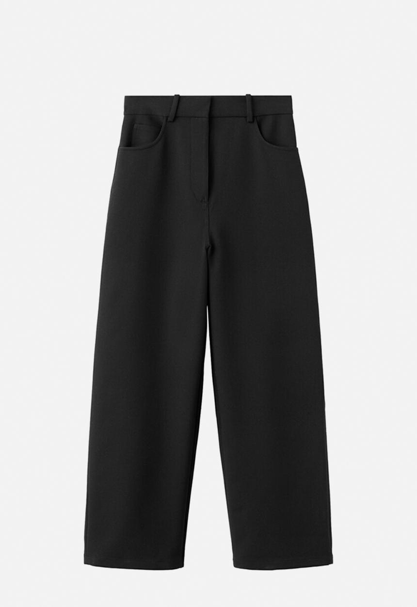 MANGO - Trousers louis- black