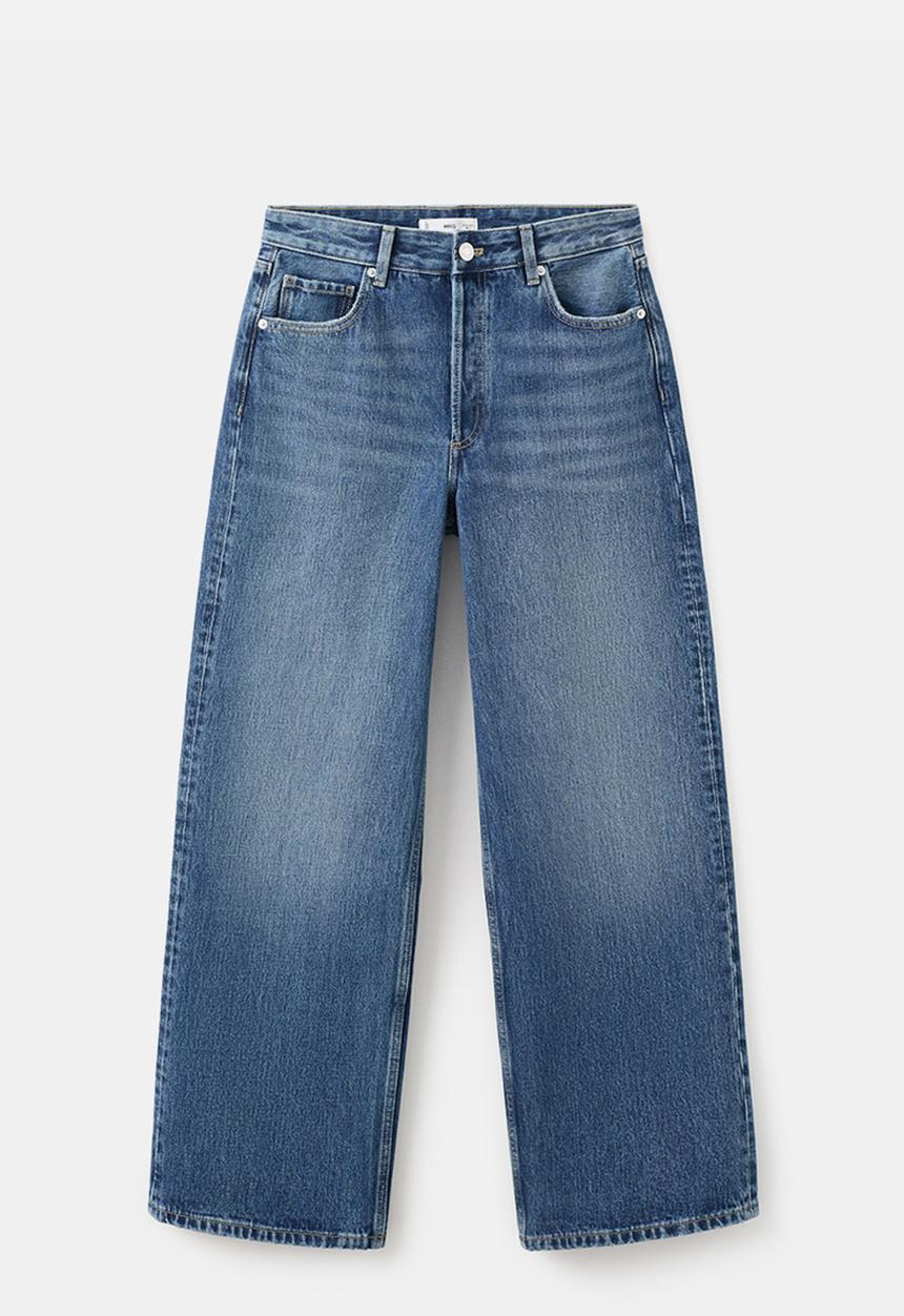 MANGO - Jeans newyork - open blue