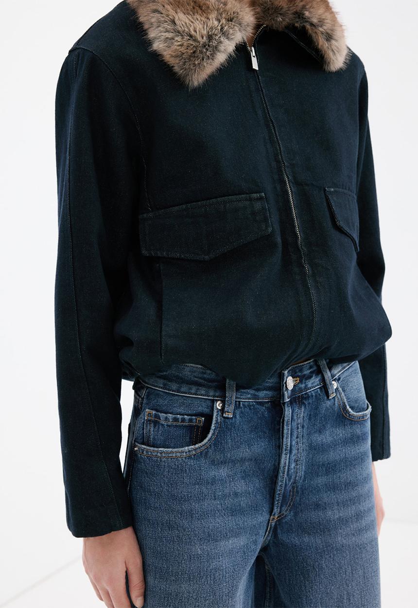 MANGO - Jeans newyork - open blue