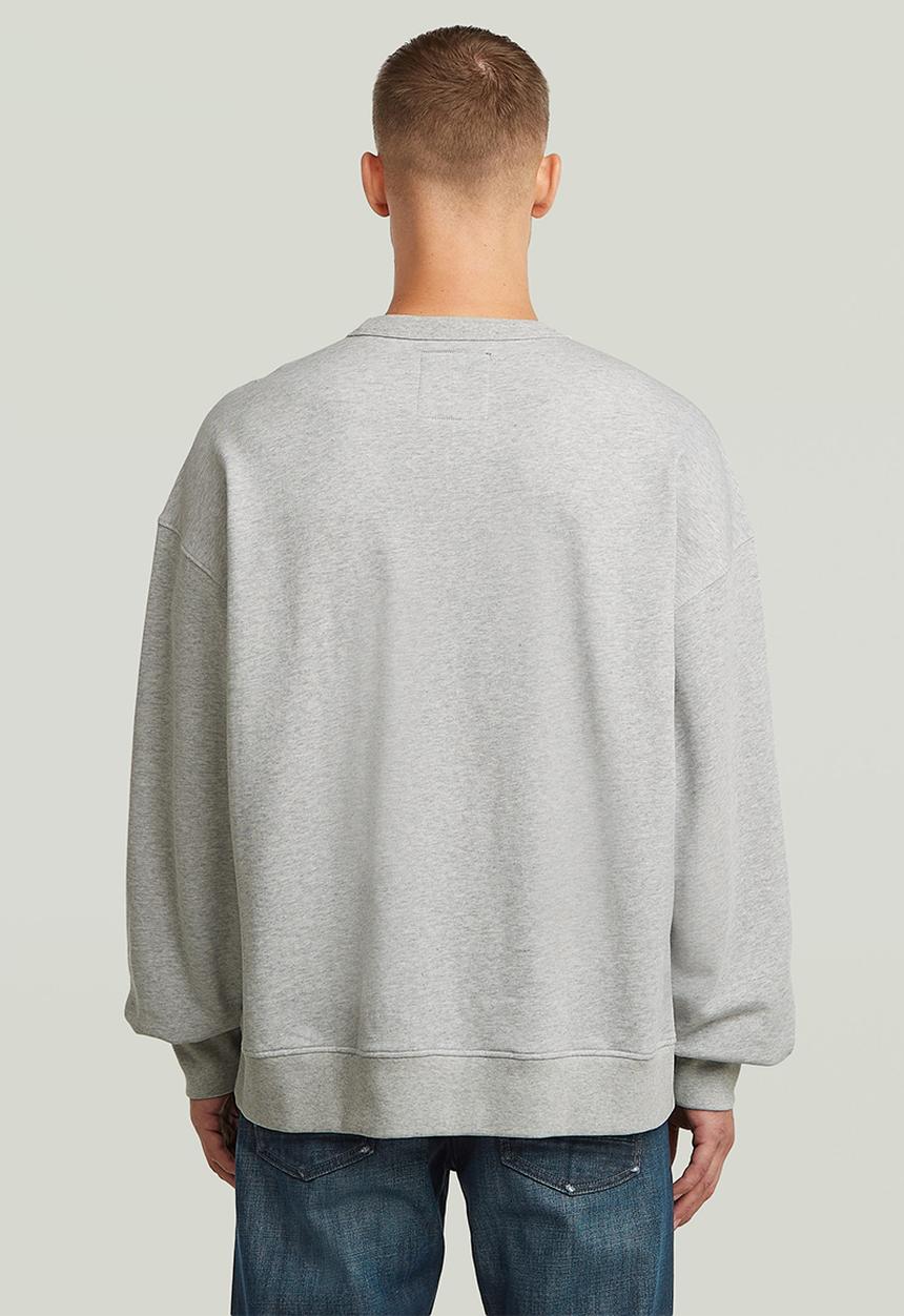 G-STAR - Triangle Gr R Sw - Light Grey Htr