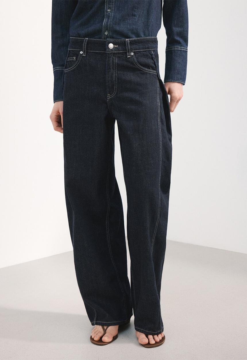 MANGO - Jeans sila - black