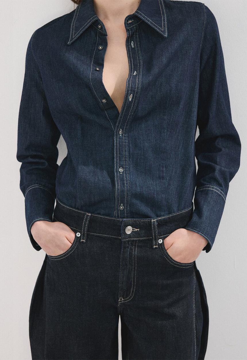 MANGO - Jeans sila - black