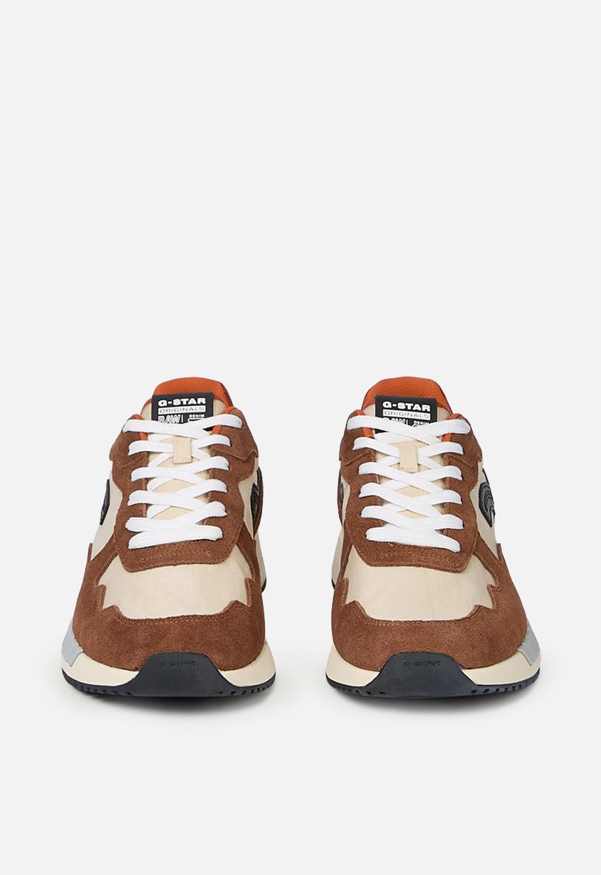 G-STAR - AVER - OFF WHITE-COGNAC