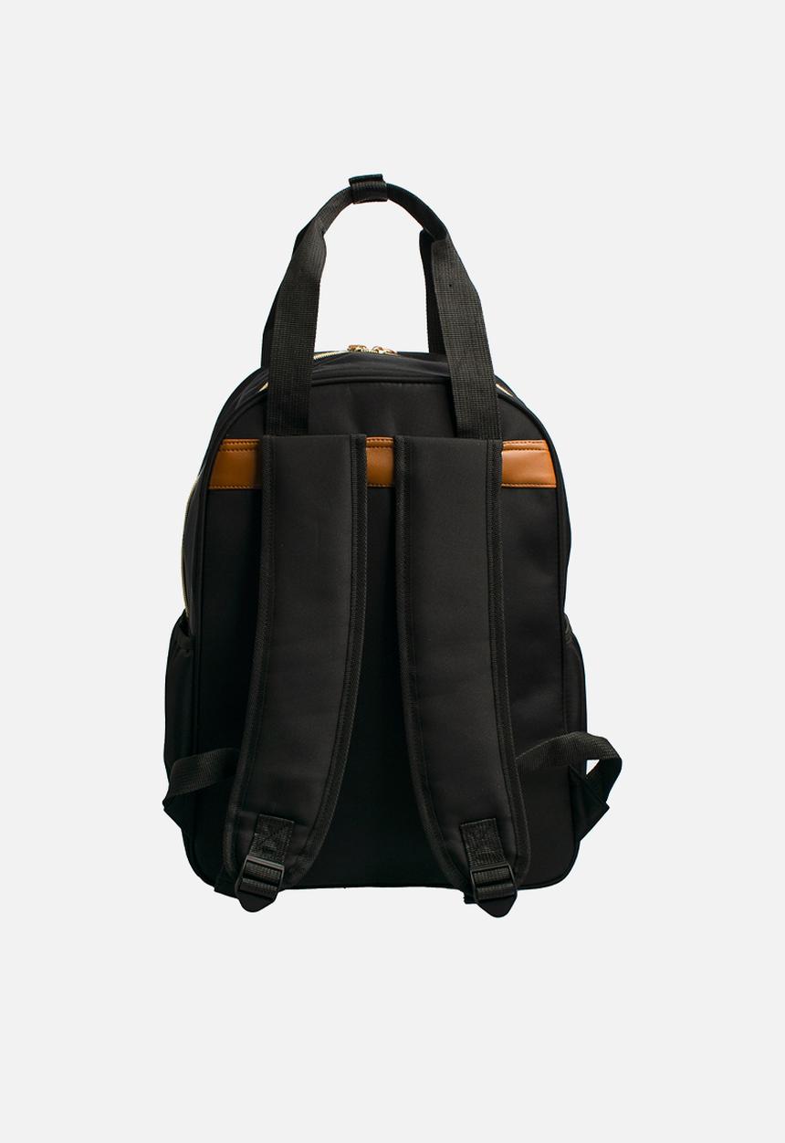 Character Group - Baby Nappy Bag Black Squiggle - black