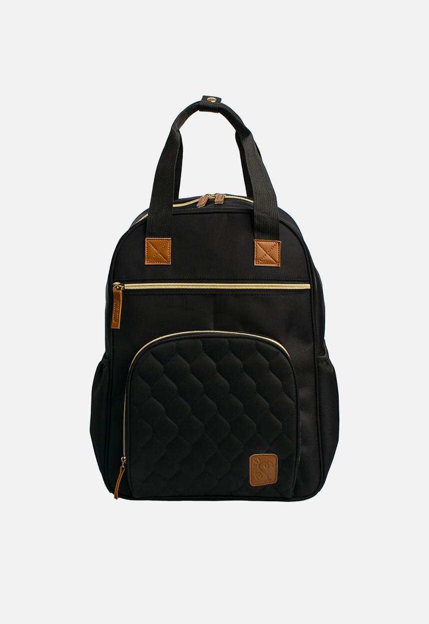 Character Group - Baby Nappy Bag Black Squiggle - black