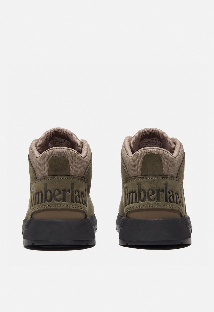 Timberland - Sprint Trekker Mid Lace Sneaker - Dark Green Nubuck