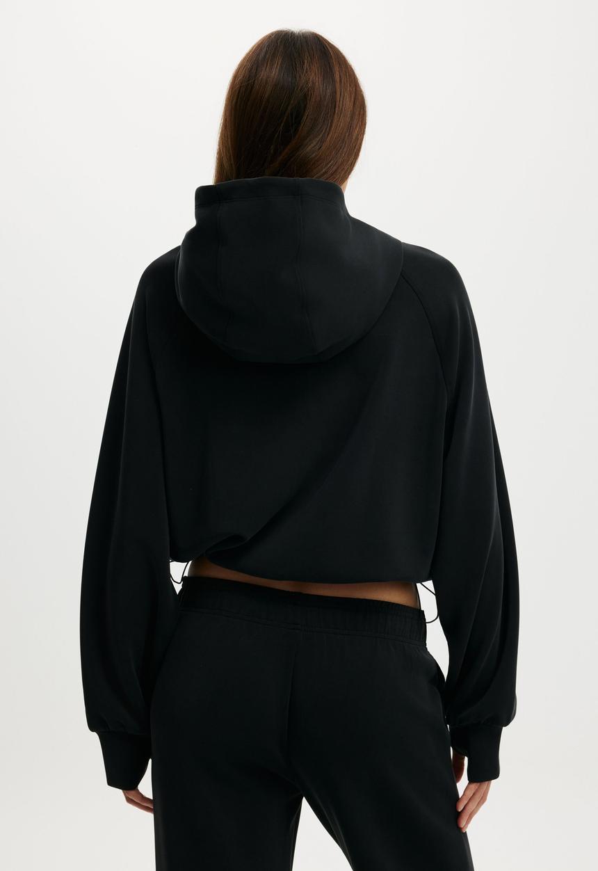 Cotton On - Ultimate Soft Hooded Jacket - Black