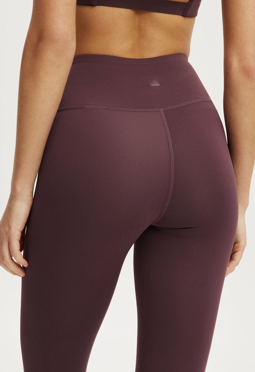 Cotton On - Ultra Move 7/8 Tight - Choc Plum