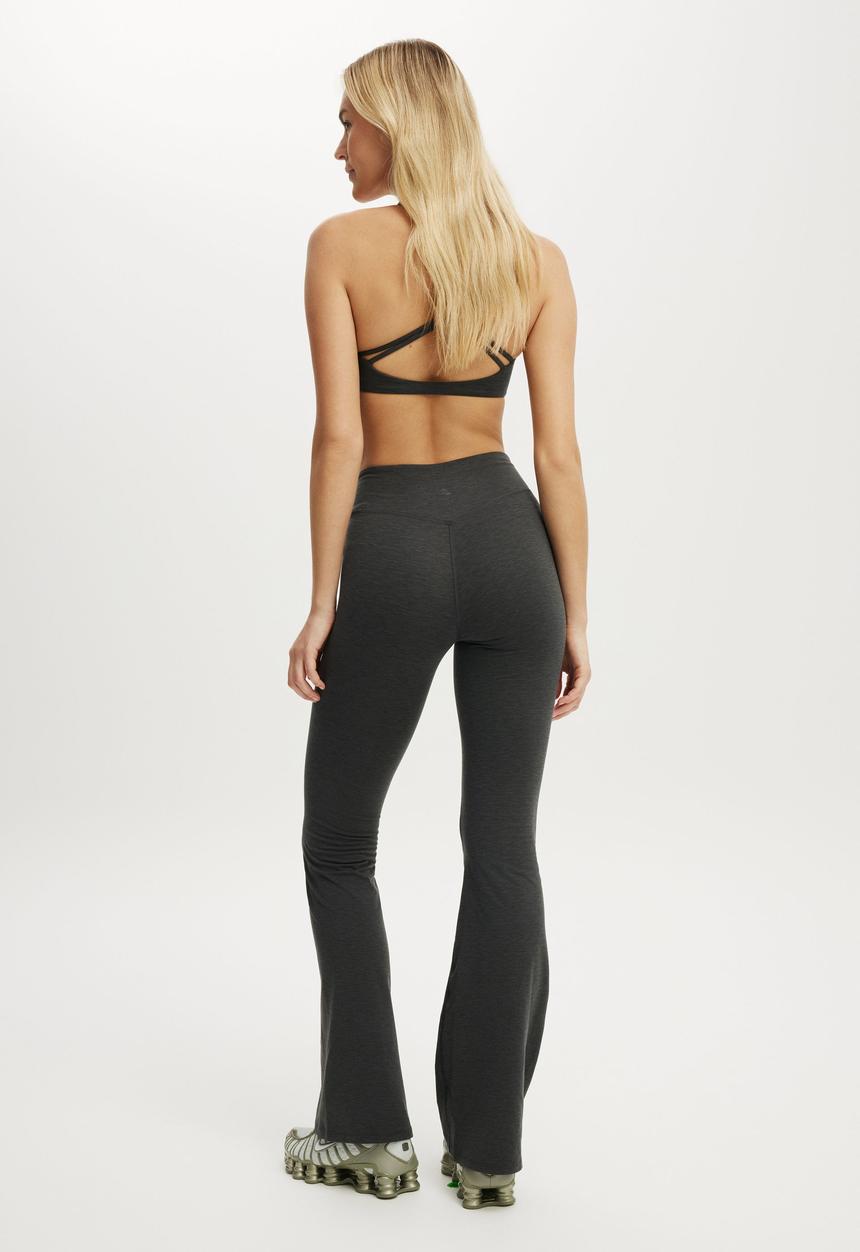 Cotton On - Ultra Soft Contour Flare - Dark Grey Marle