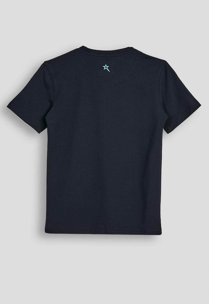 SOVIET - Fashion T-Shirt With Bling - Navy