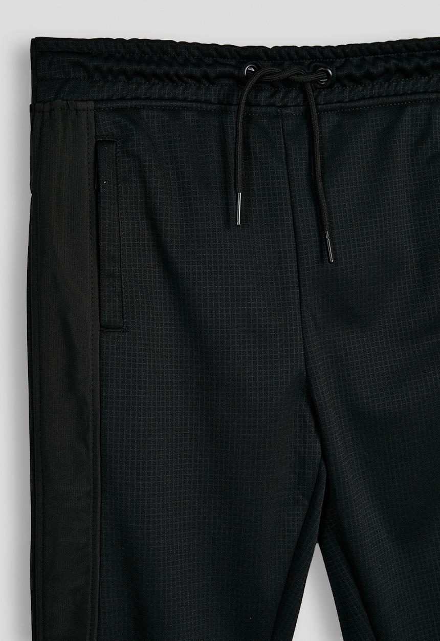 SOVIET - Boys Printed Track Pants - Black