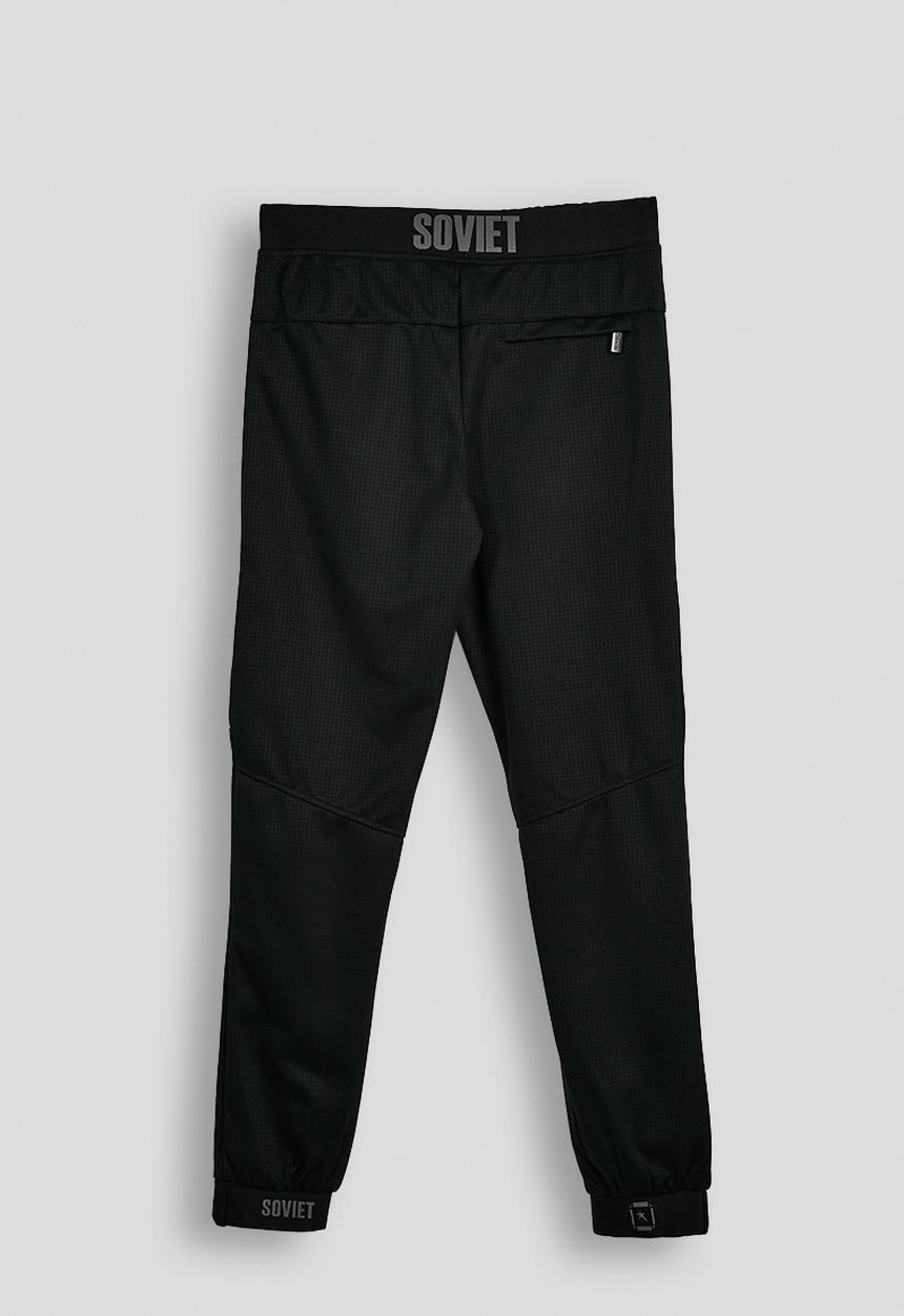 SOVIET - Boys Printed Track Pants - Black