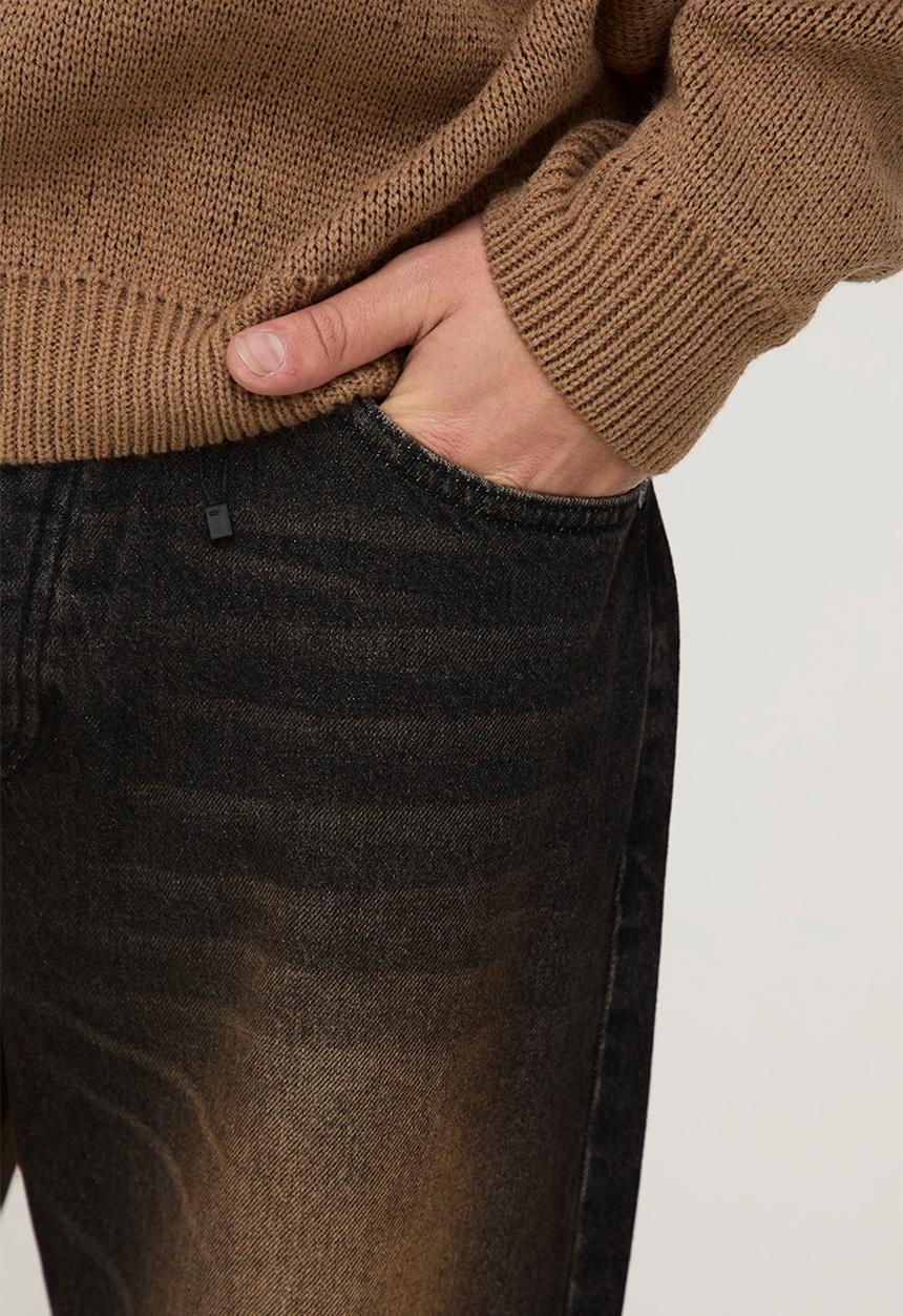 boohooMAN - Relaxed Fit Vintage Washed Jeans - Vintage Wash