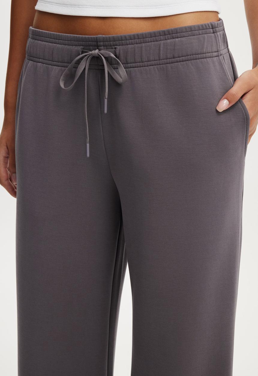 Cotton On - Ultimate Soft Wide Leg Pant - Violet Grey