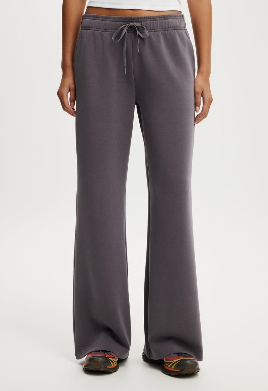 Cotton On - Ultimate Soft Wide Leg Pant - Violet Grey