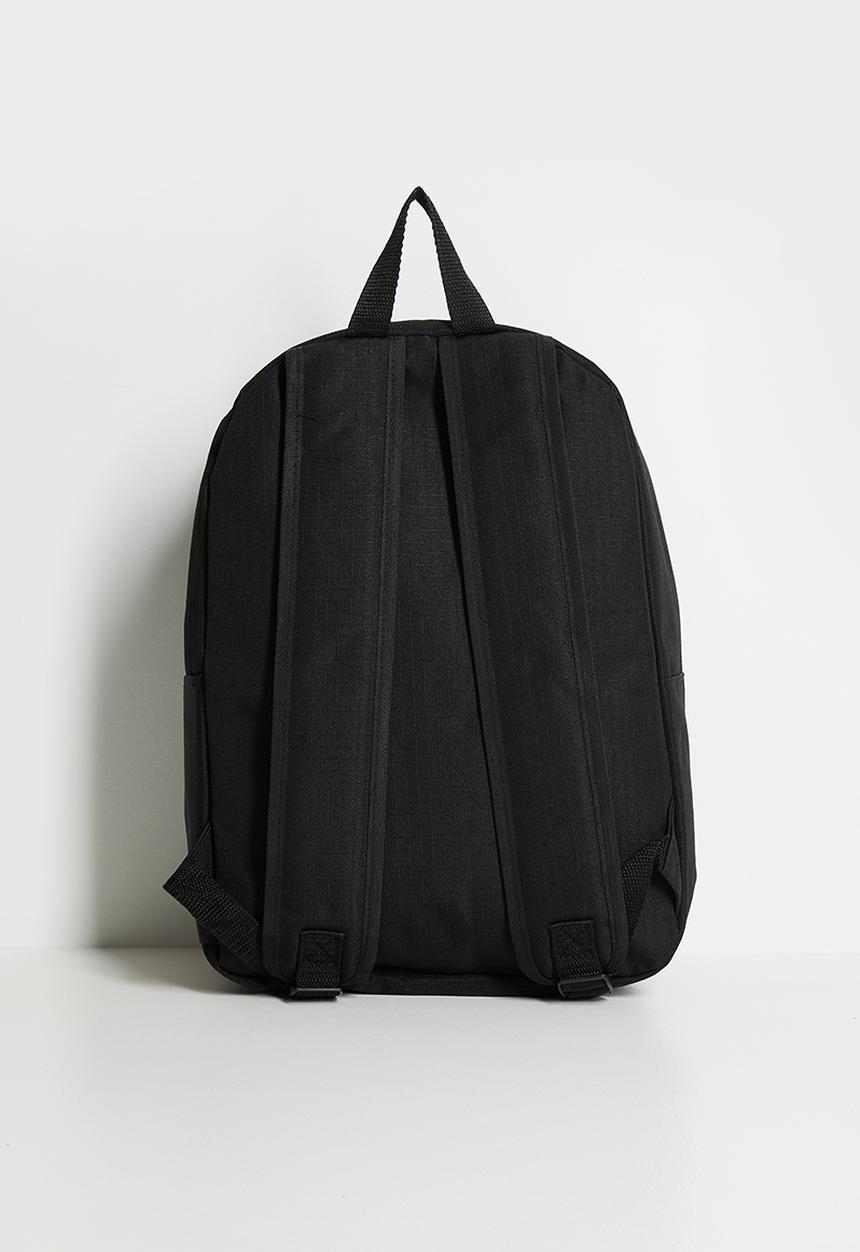 SOVIET - Reggae Backpack 2 Tone- Contrast Pocket - Black & White