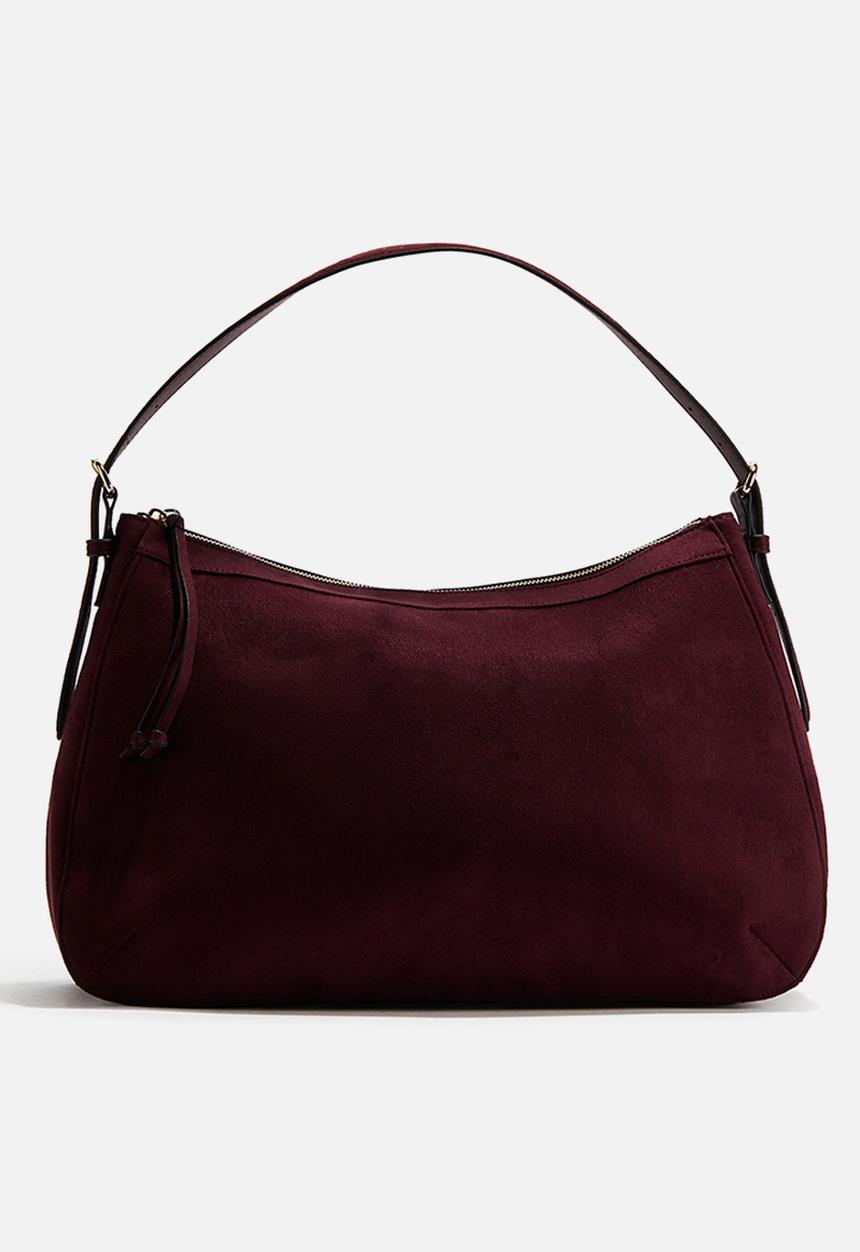 H&M - Shoulder bag - burgundy 