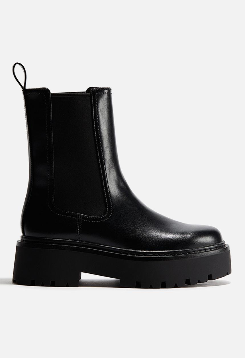 H&M - Chunky chelsea boots - black