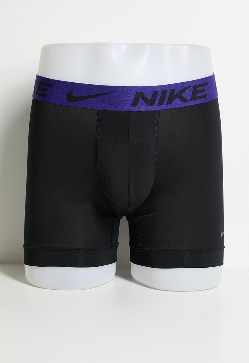 Nike - Boxer brief 3pk - blk mint foam/deep ryal blue/fir wb